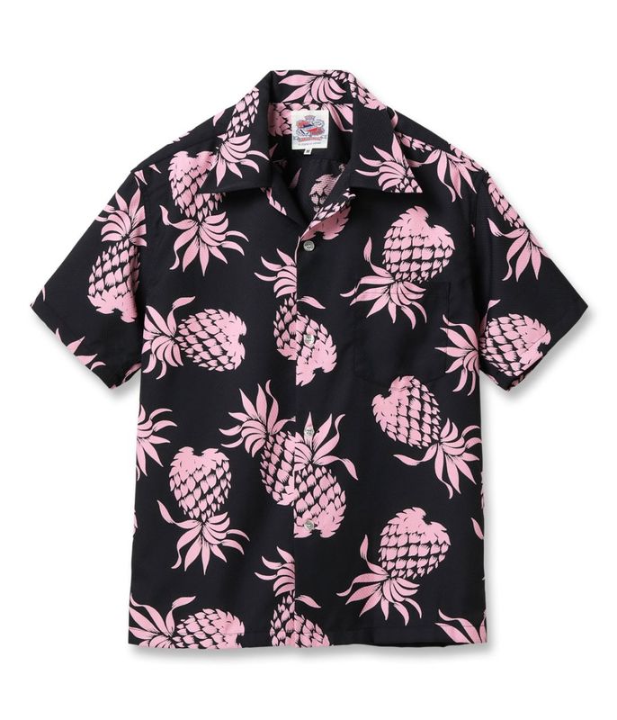 Lot No. DK39398 / DUKE KAHANAMOKU COOLMAX HAWAIIAN SHIRT DUKE'S PINEAPPLE