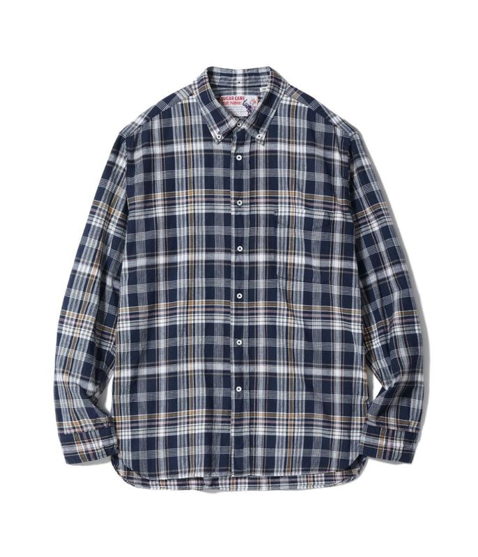 Lot No. SC29513 / INDIA MADRAS CHECK BUTTON DOWN SHIRT