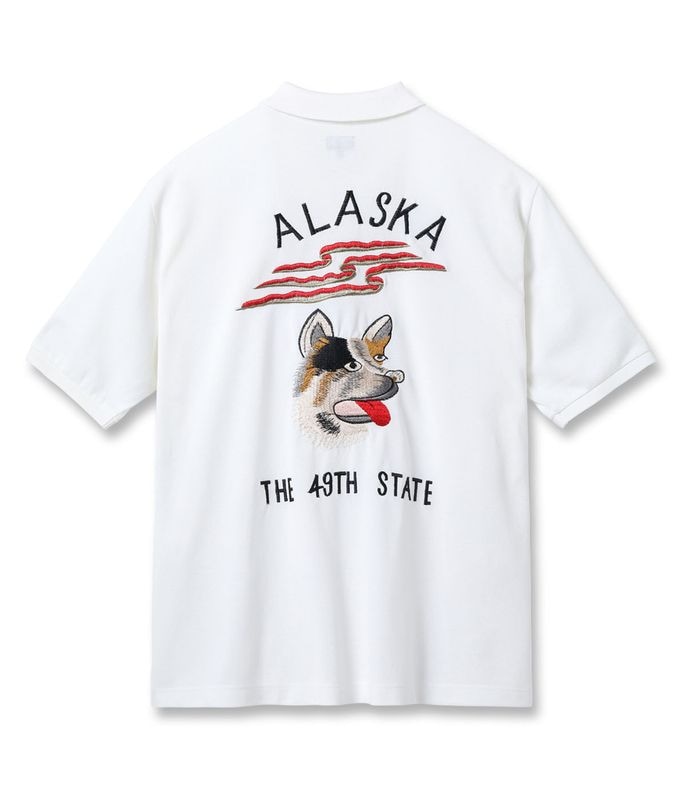 Lot No. TT79586 / SUKA POLO SHIRT EMBROIDERED ��ALASKA��