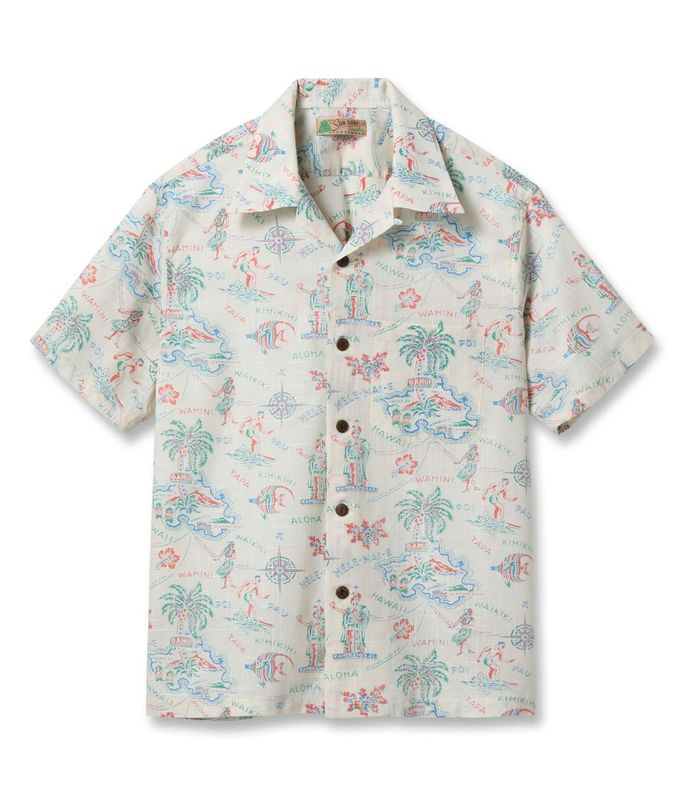 Lot No. SS39501 / COTTON LINEN SLUBYARN OPEN SHIRT ��HELE-MAI-E��