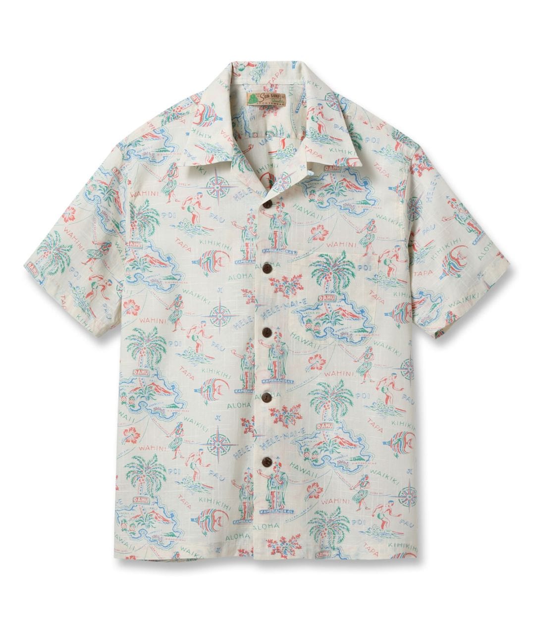 Lot No. SS39501 / COTTON LINEN SLUBYARN OPEN SHIRT HELE-MAI-E