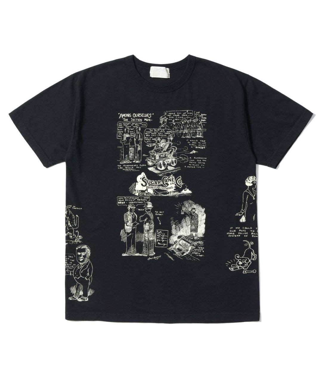 Lot No. SC79584 / 1920's CARTOON T-SHIRT ��AMONG OURSELVES��