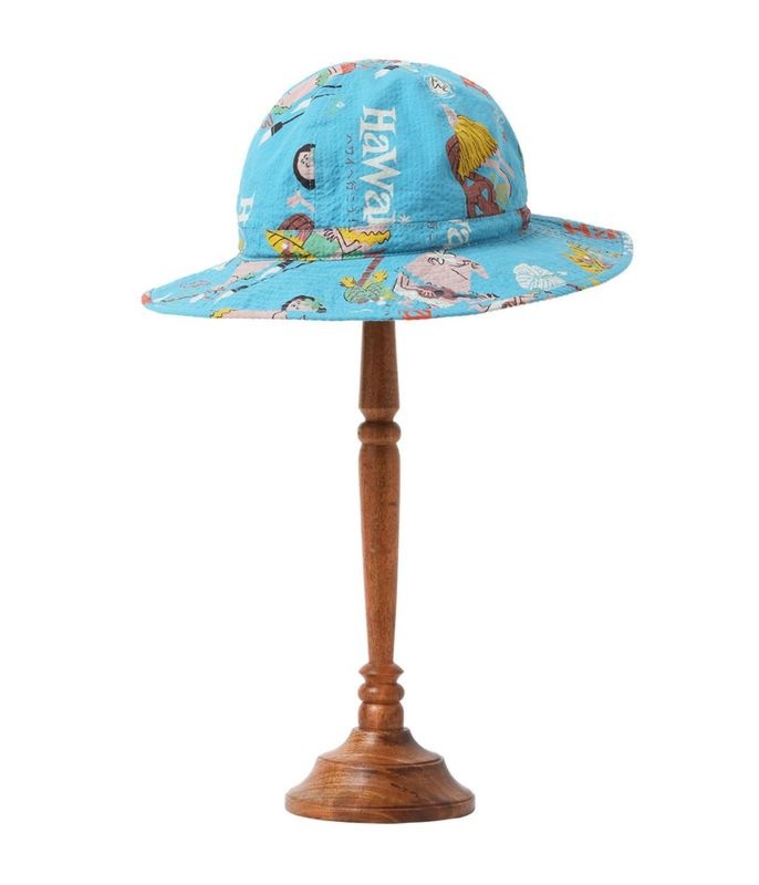 Lot No. SS02845 / COTTON SEERSUCKER HAT TRIP TO HAWAII by ʿ with MOOKIE