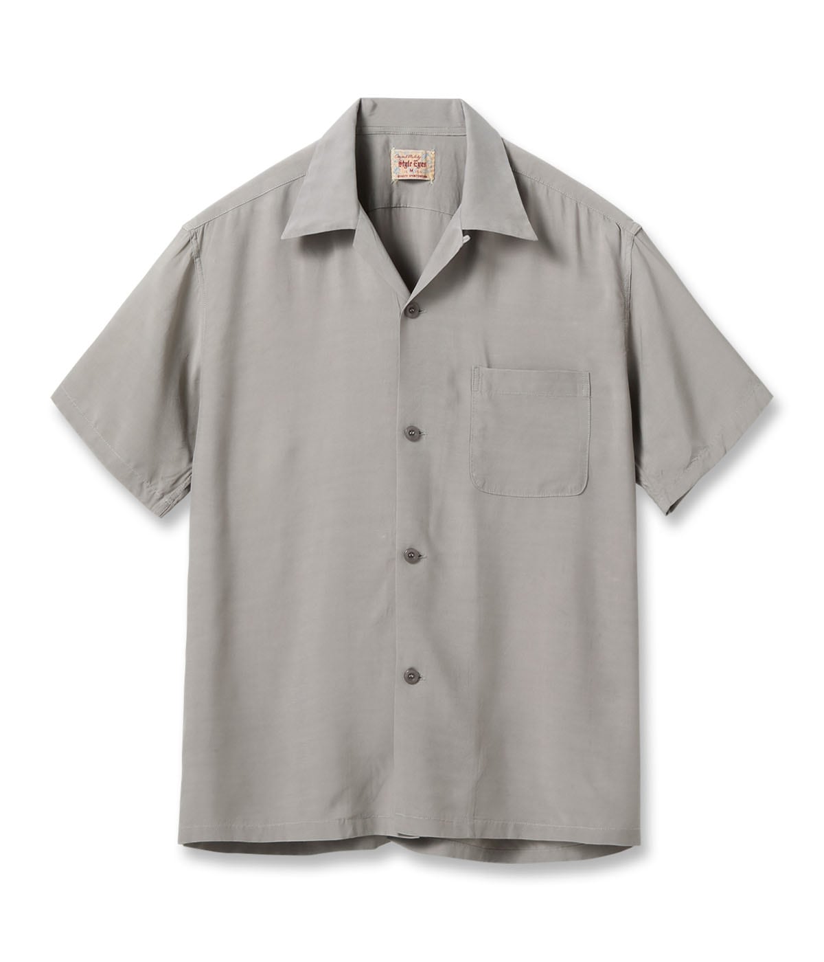 Lot No. SE39455 / RAYON BOWLING SHIRT PLAIN