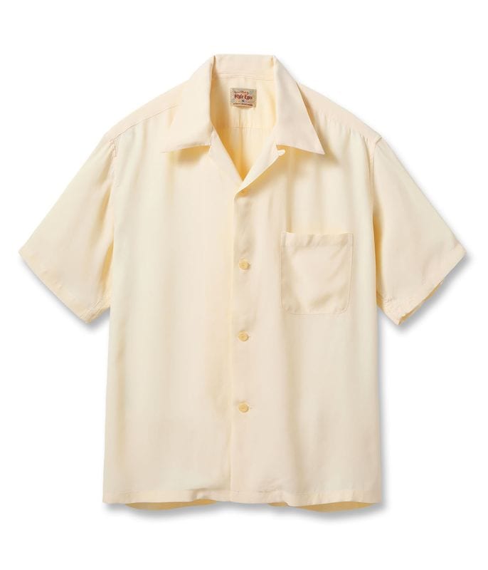 Lot No. SE39455 / RAYON BOWLING SHIRT ��PLAIN��