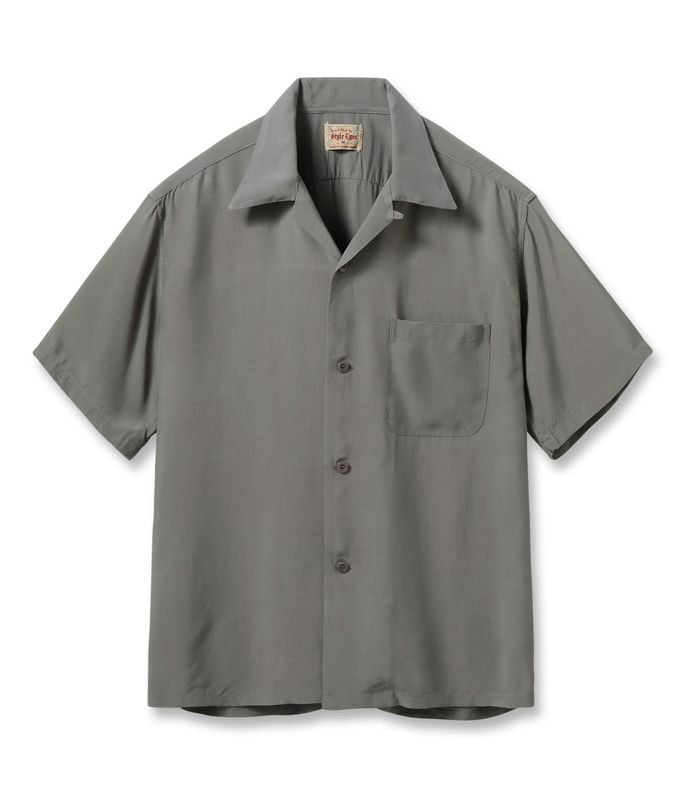 Lot No. SE39455 / RAYON BOWLING SHIRT ��PLAIN��