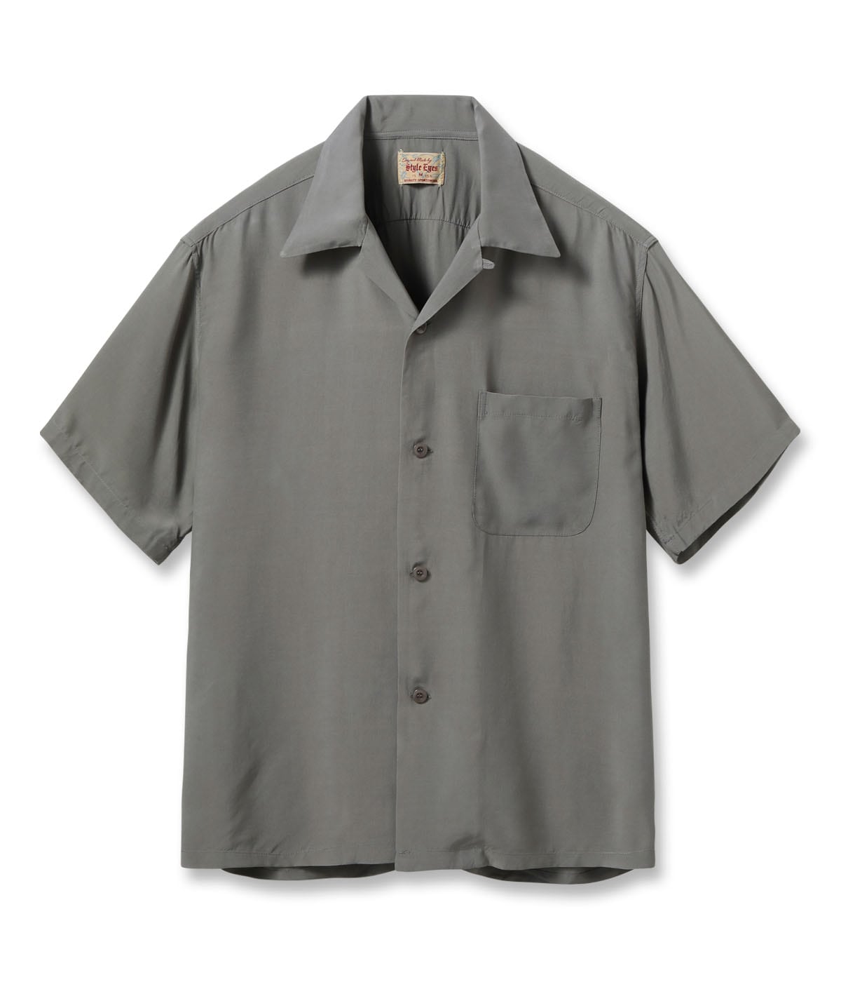 Lot No. SE39455 / RAYON BOWLING SHIRT ��PLAIN��