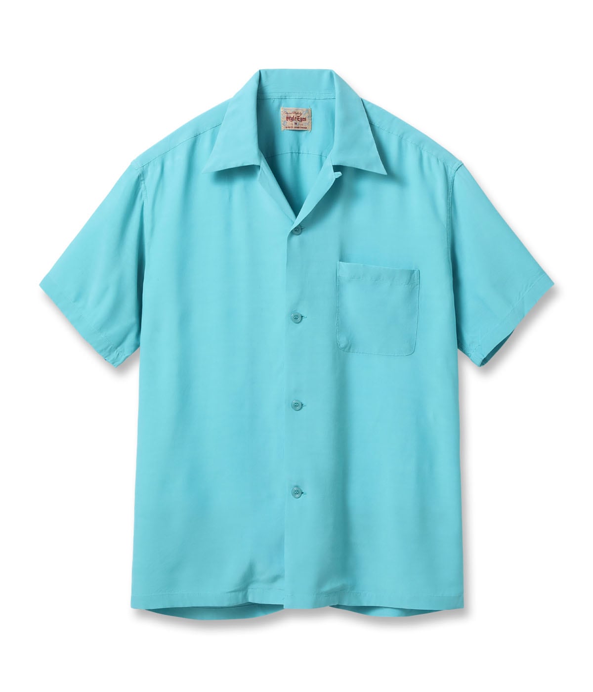 Lot No. SE39455 / RAYON BOWLING SHIRT PLAIN