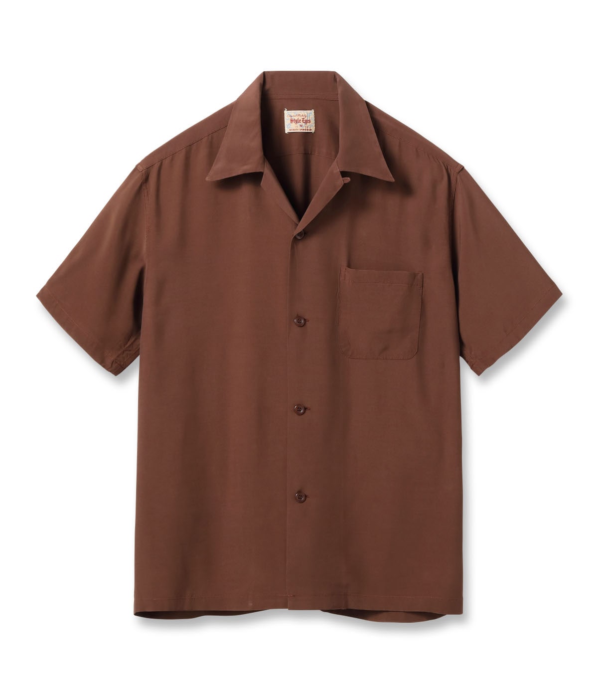 Lot No. SE39455 / RAYON BOWLING SHIRT PLAIN