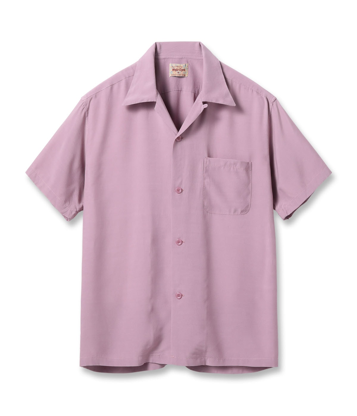 Lot No. SE39455 / RAYON BOWLING SHIRT PLAIN
