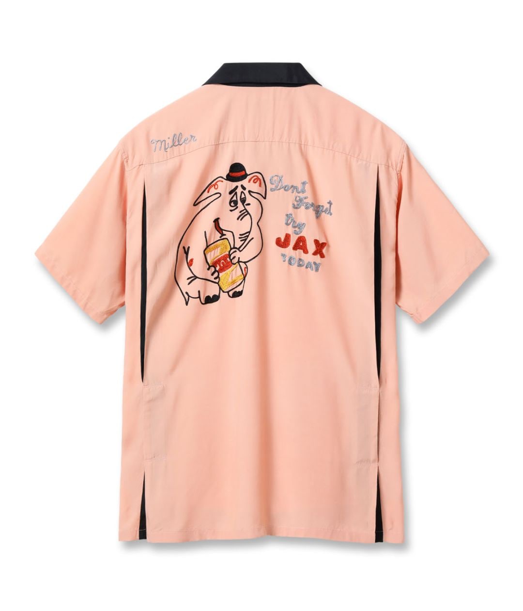 Lot No. SE39458 / RAYON BOWLING SHIRT JAX BEER