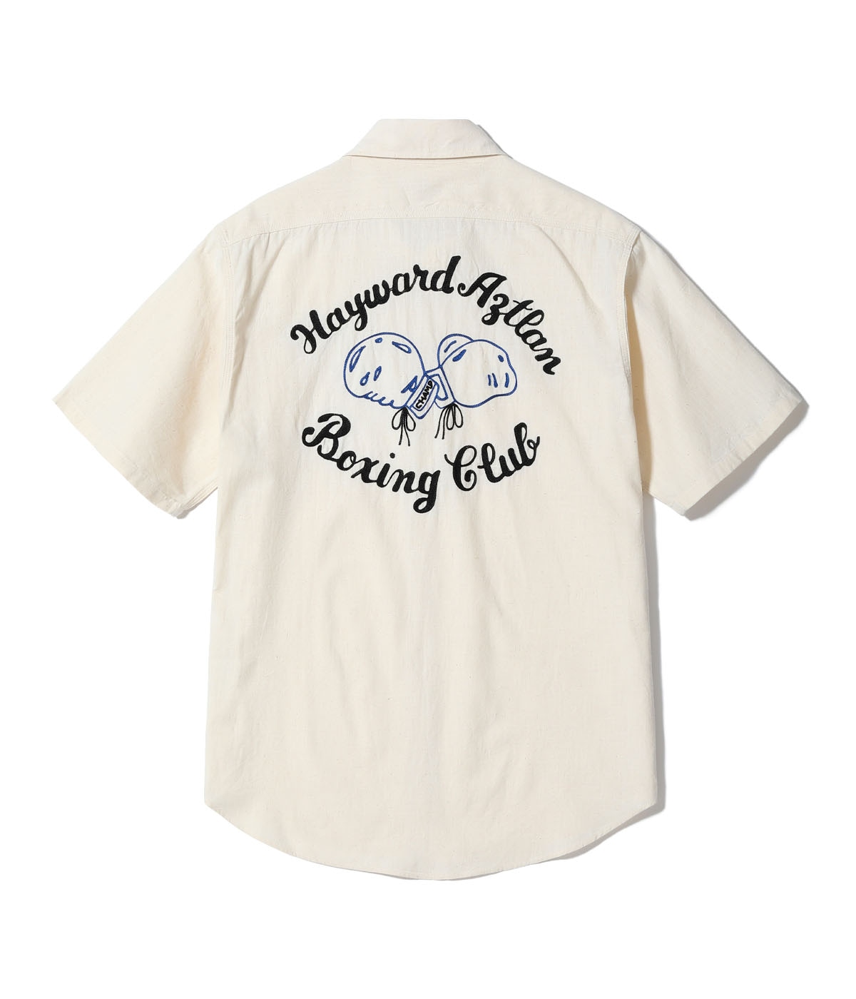 Lot No. SC39527 / CHAMBRAY WORK SHIRT with CHAIN EMBROIDERED