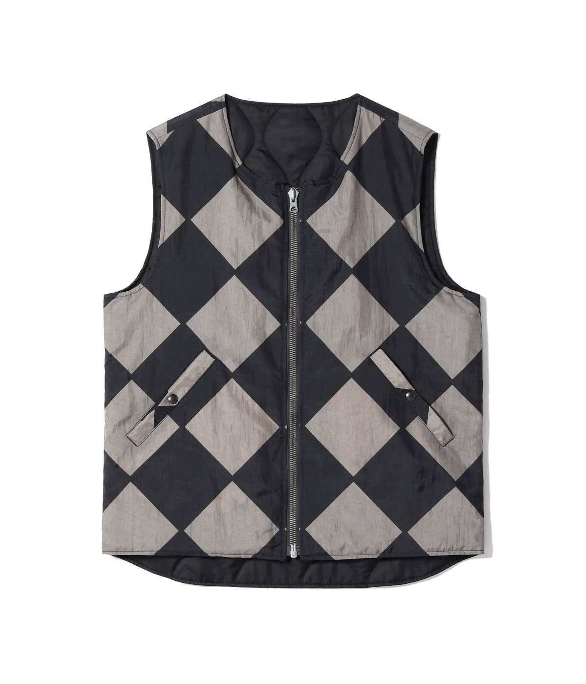 2025ǯ1028 / Lot No. BR15811 / WILLIAM GIBSON COLLECTION BLACK LINE CREWMAN VEST (MOD.) REVERSIBLE