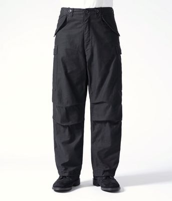 Lot No. BR42592 / WILLIAM GIBSON COLLECTION BLACK M-51 TROUSERS