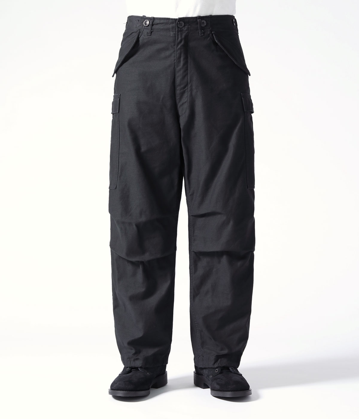 Lot No. BR42592 / WILLIAM GIBSON COLLECTION BLACK M-51 TROUSERS