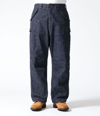 2025ǯ115 / Lot No. BR42586 / TROUSERS, SHELL, FIELD, Type M-51 DENIM CIVILIAN MODEL
