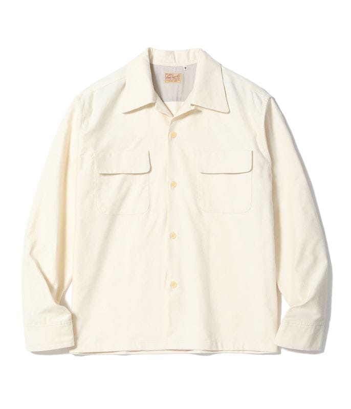 Lot No. SE29577 / Mid 1950s Style Flannel Sports Shirt ��PLAIN��