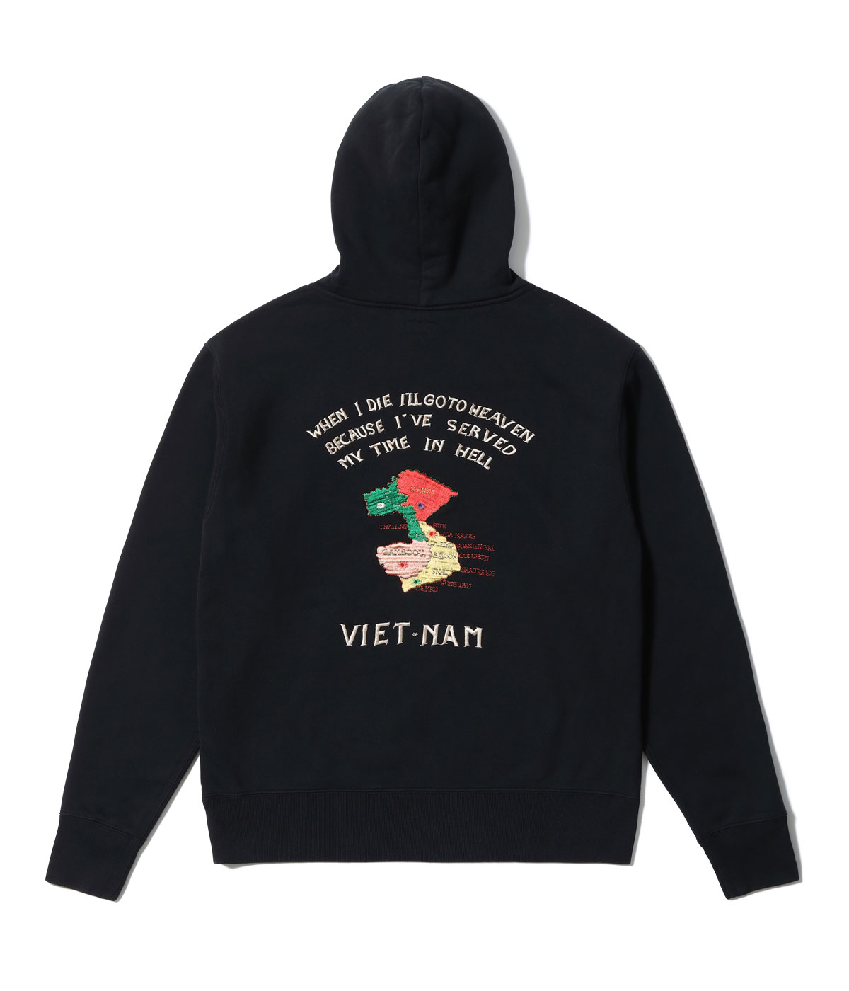 Lot No. TT69651 / SUKA HOODED PARKA EMBROIDERED VIET-NAM