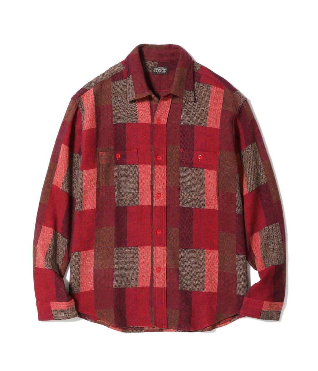 Lot No. SC29590 / RANDOM PATCHWORK WORK SHIRT