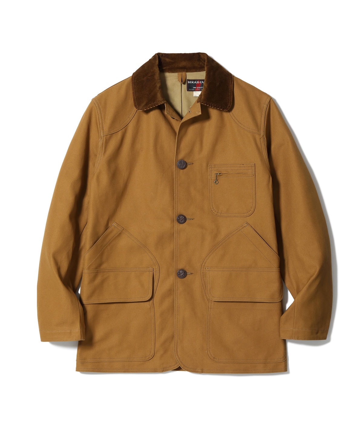 Lot No. SC15834 / FICTION ROMANCE 13oz. BROWN DUCK HUNTING JACKET