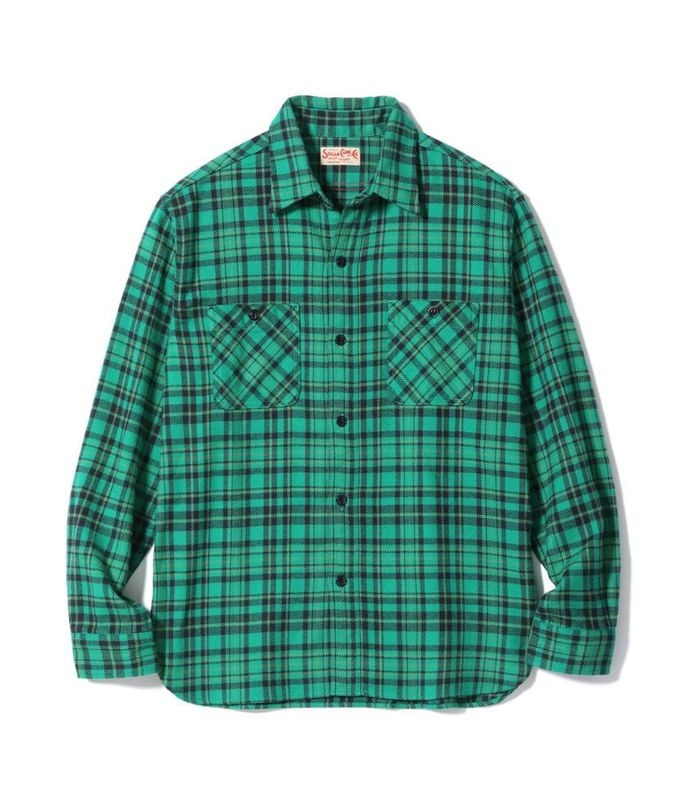 Lot No. SC29559 / TWILL CHECK WORK SHIRT