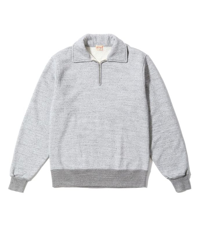 Lot No. WV69641 / HALF ZIP SWEAT SHIRT