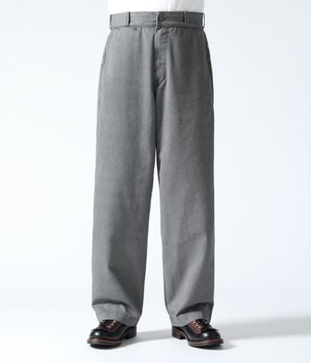 Lot No. TN42597H / TUF-NUT T/C WIDE WORK TROUSERS AGING MODEL