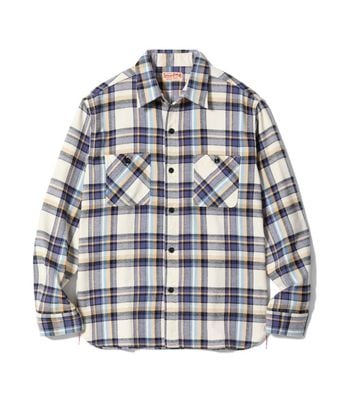 Lot No. SC29565 / TWILL CHECK WORK SHIRT