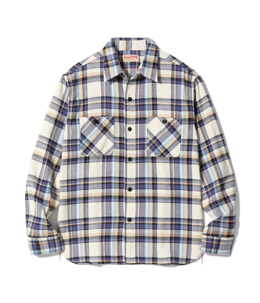 Lot No. SC29565 / TWILL CHECK WORK SHIRT