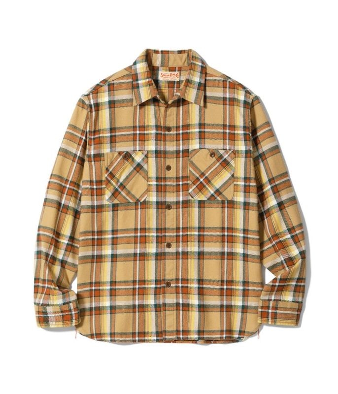 Lot No. SC29565 / TWILL CHECK WORK SHIRT