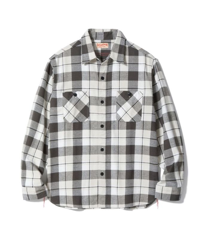 Lot No. SC29558 / TWILL CHECK WORK SHIRT