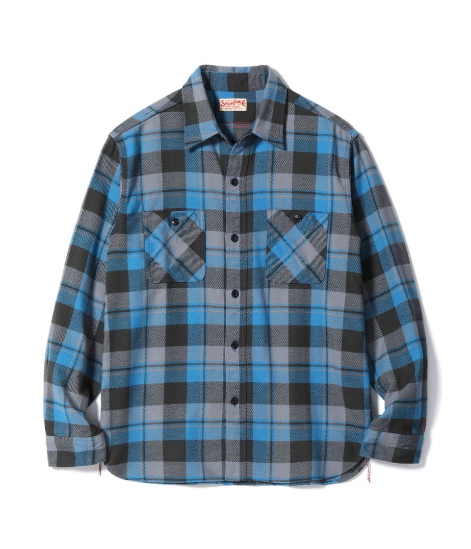 Lot No. SC29558 / TWILL CHECK WORK SHIRT
