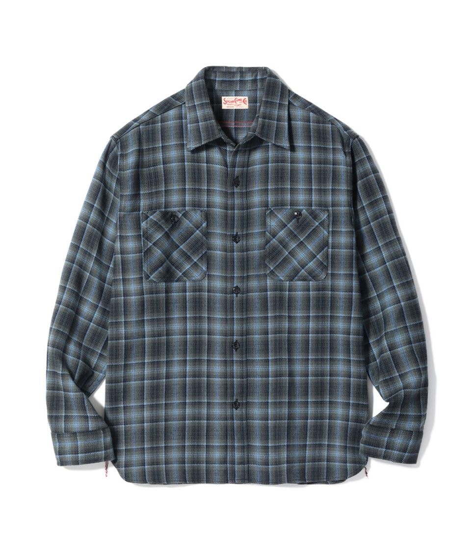 Lot No. SC29563 / TWILL CHECK WORK SHIRT