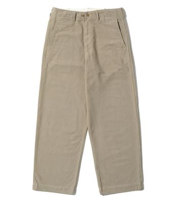 Lot No. MO42557 / MODUCT BAGGY TROUSERS, COTTON, DESERT STORM, KHAKI, TYPE-