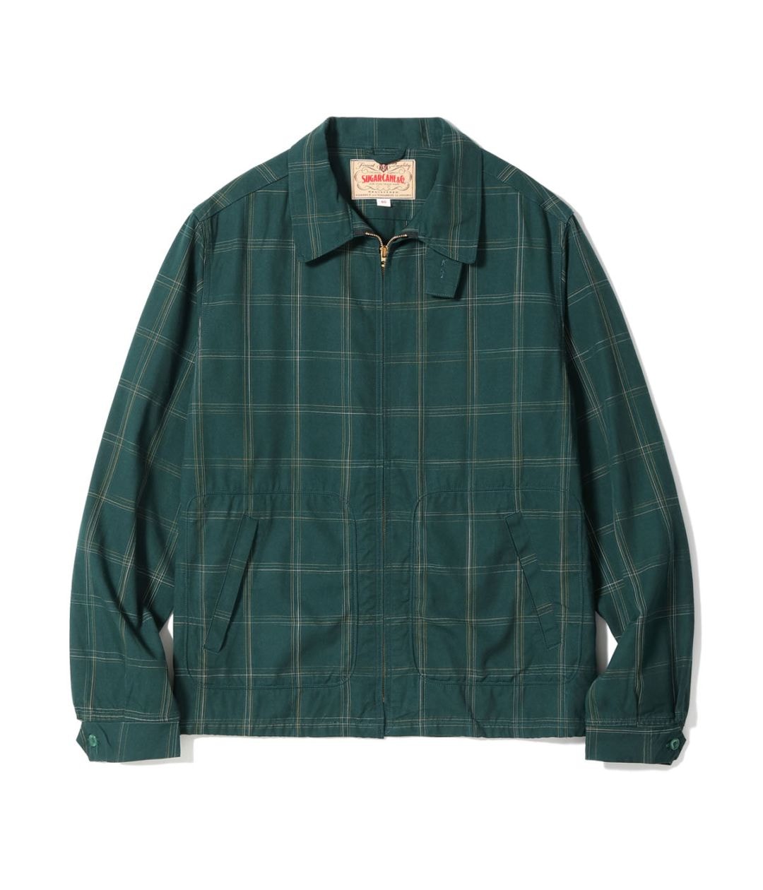 Lot No. SC15842 / RAYON COTTON GABARDINE CHECK SPORTS JACKET