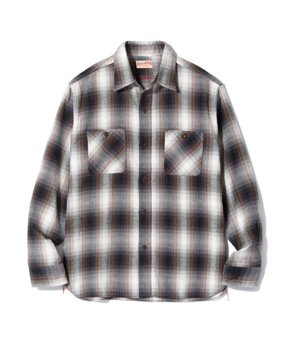 Lot No. SC29561 / TWILL CHECK WORK SHIRT