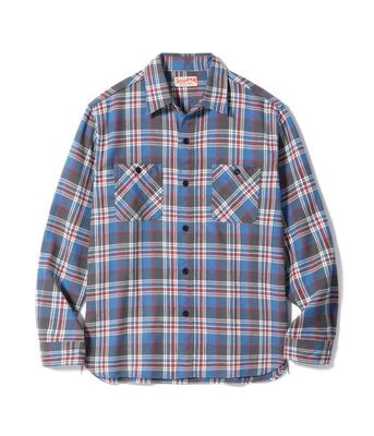 Lot No. SC29564 / TWILL CHECK WORK SHIRT