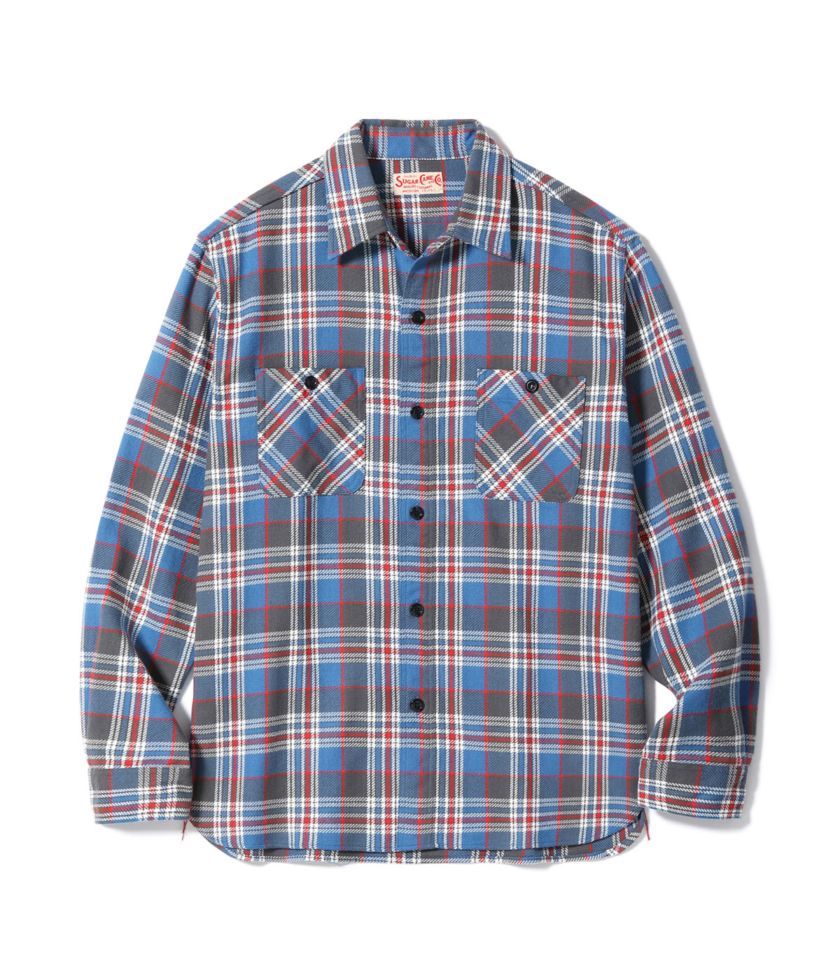 Lot No. SC29564 / TWILL CHECK WORK SHIRT