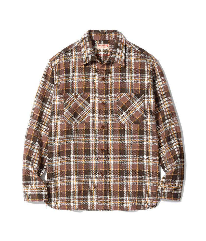 Lot No. SC29564 / TWILL CHECK WORK SHIRT