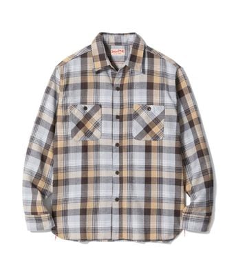 Lot No. SC29562 / TWILL CHECK WORK SHIRT