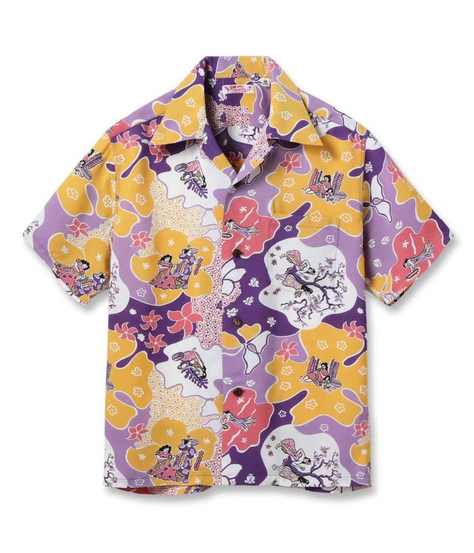 2026ǯ�ղ�����ͽ�� / Lot No. SS39624 / RAYON HAWAIIAN SHIRT ��PARADISE HULA��