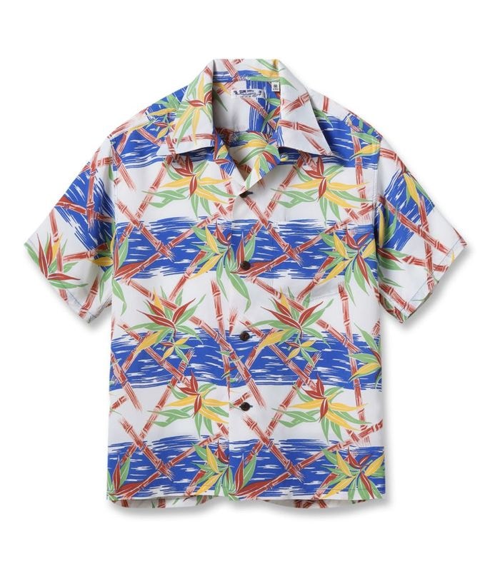 Lot No. SS39625 / RAYON HAWAIIAN SHIRT ��BAMBOO GRASSLANDS��
