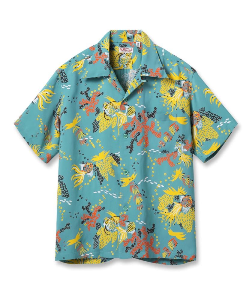 2026ǯ5��13������ / Lot No. SS39626 / RAYON HAWAIIAN SHIRT ��TROPICAL FISH��
