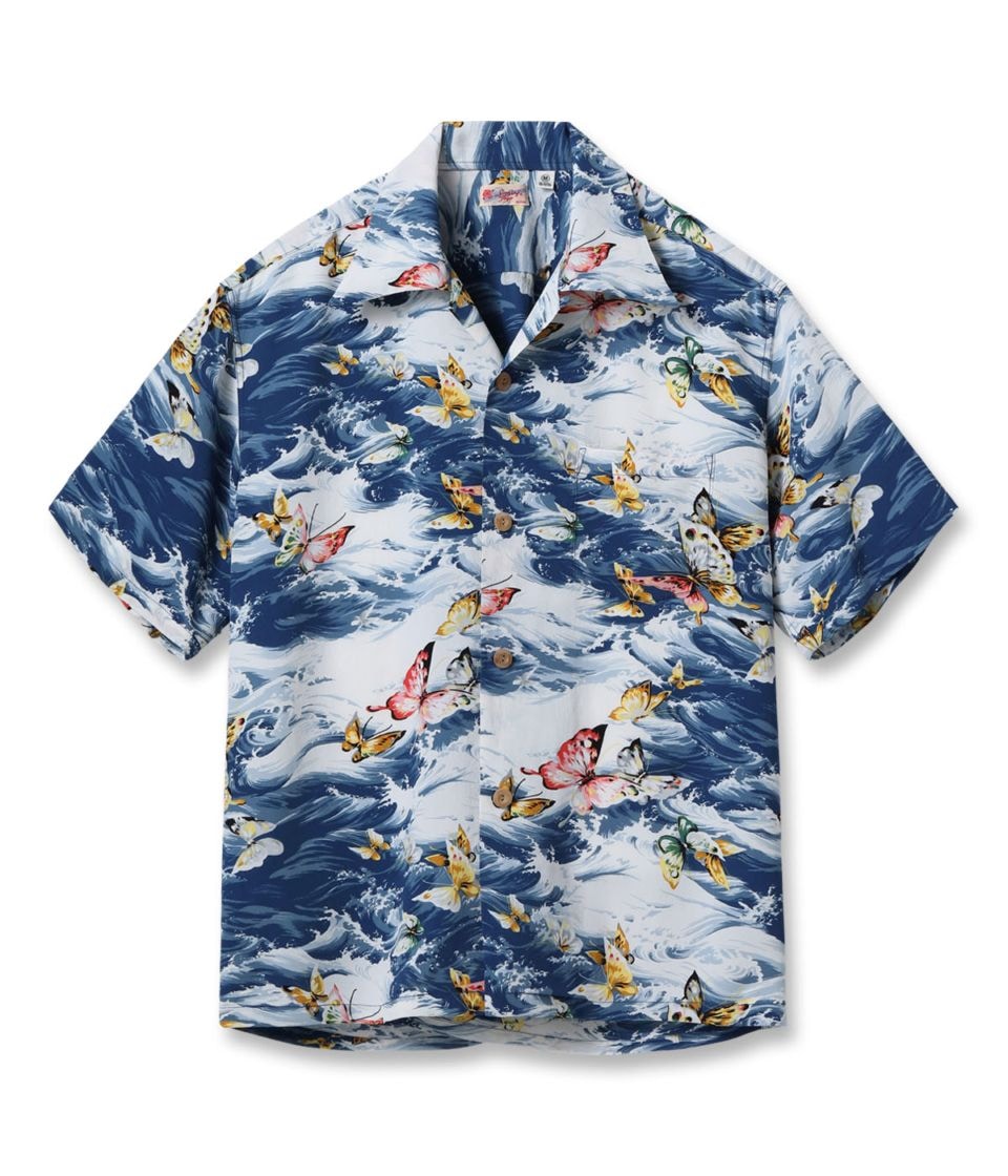 2026ǯ�ղ�����ͽ�� / Lot No. SS39627 / RAYON HAWAIIAN SHIRT ��BUTTERFLY SPLASH��