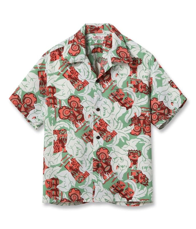 Lot No. SS39628 / RAYON HAWAIIAN SHIRT ��FUN ISLAND��