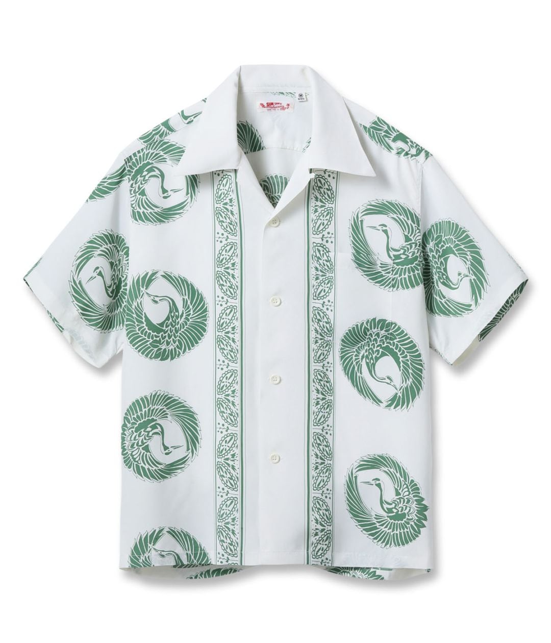 Lot No. SS39629 / RAYON HAWAIIAN SHIRT ��ORIENTAL BORDER��