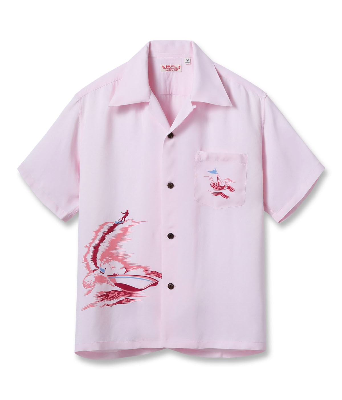2026ǯ5��1�������� / Lot No. SS39630 / RAYON HAWAIIAN SHIRT ��WATER SKIING��