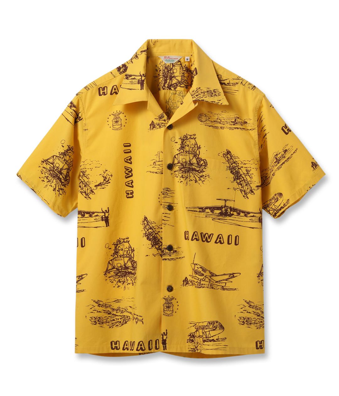 2026ǯ5��14������ / Lot No. SS39698 / COTTON BROAD HAWAIIAN SHIRT ��ISLAND AVIATION��