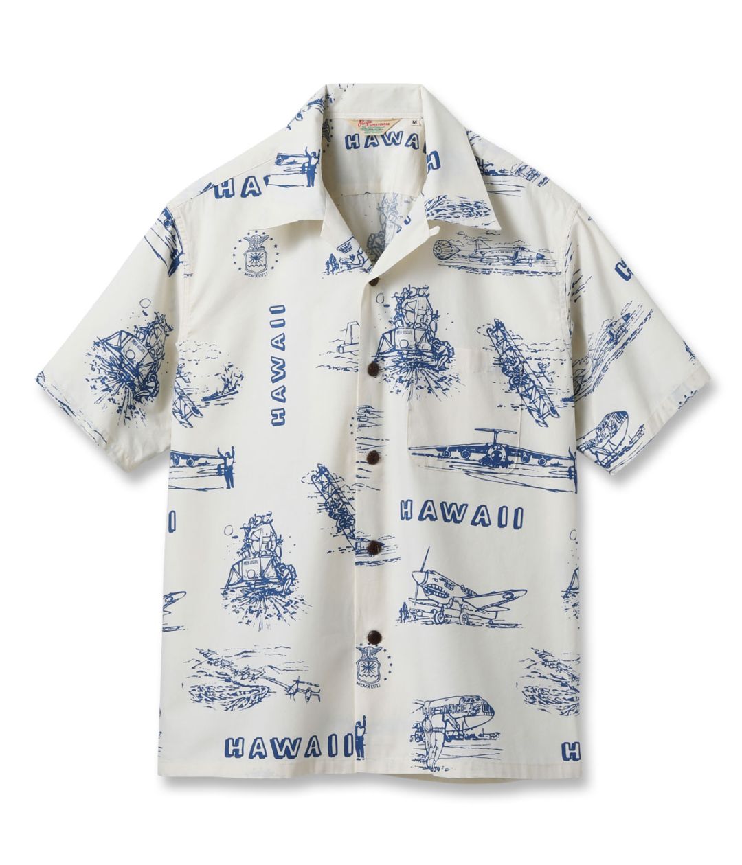 2026ǯ5��14������ / Lot No. SS39698 / COTTON BROAD HAWAIIAN SHIRT ��ISLAND AVIATION��