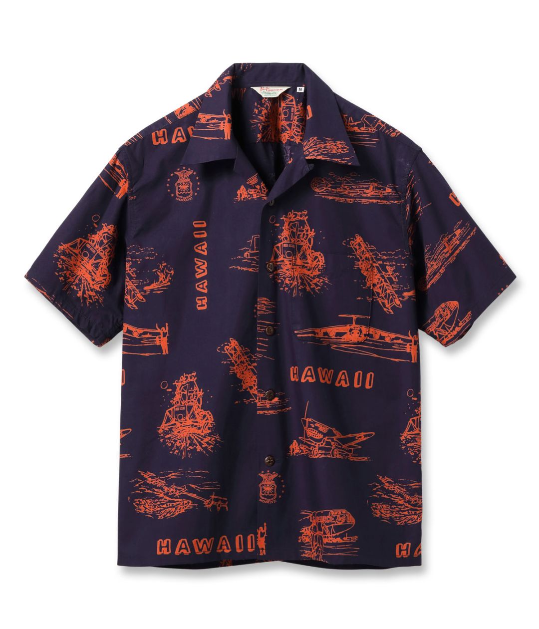 2026ǯ5��14������ / Lot No. SS39698 / COTTON BROAD HAWAIIAN SHIRT ��ISLAND AVIATION��